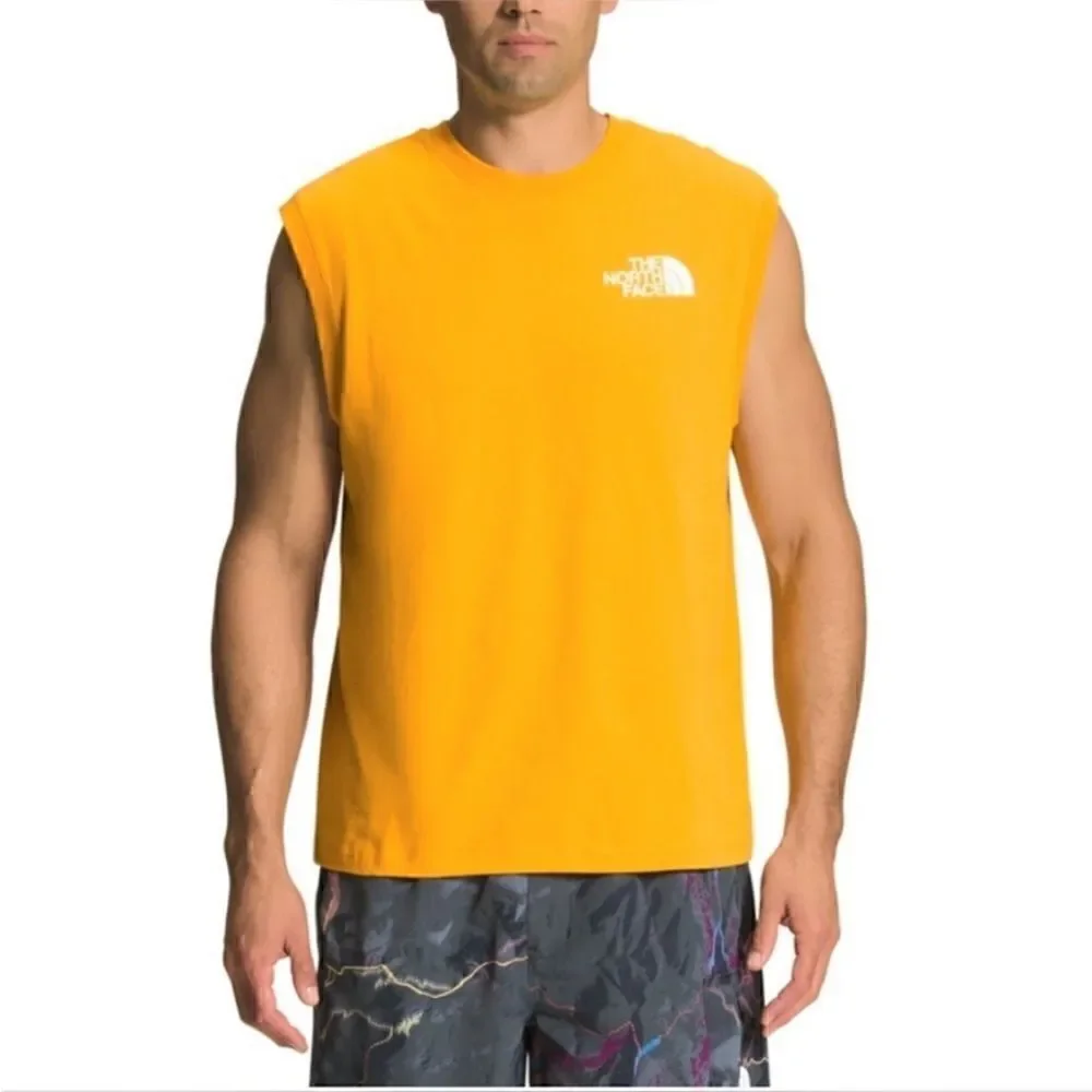 THE NORTH FACE Men's Never Stop Exploring Tank Tank - Summit Gold